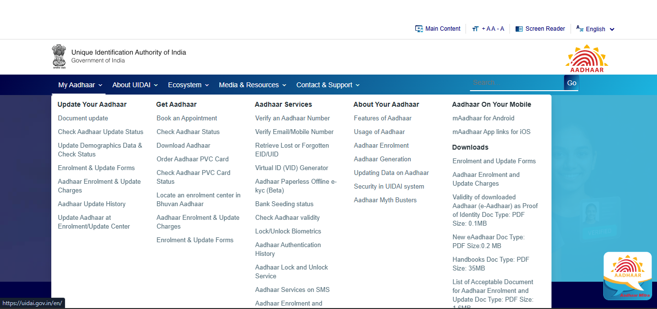 How To Link Mobile Number To Aadhar Card 2025