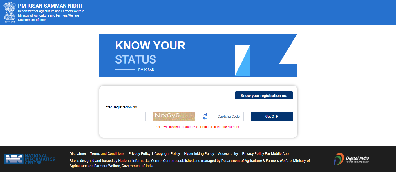 Pm Kisan Status Check 2025